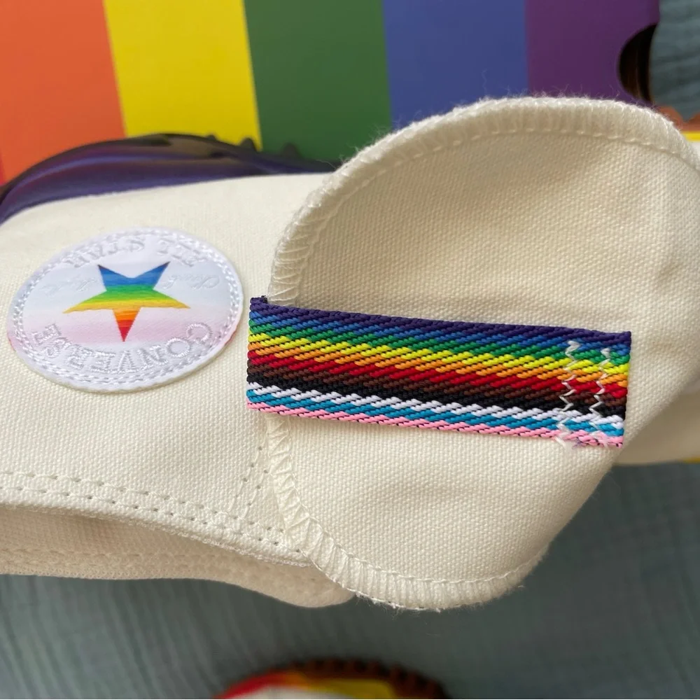 CONVERSE Run Star Motion CX Platform Pride- AUTHENTIC!